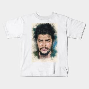 Ernesto CHE Guevara Abstract Watercolor Portrait Kids T-Shirt